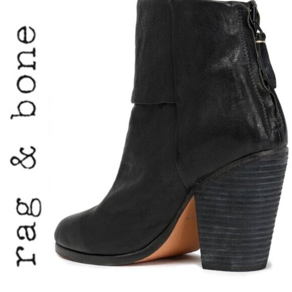 RAG & BONE Newberry Ankle Classic Booties Size 36.5 - Picture 11 of 16